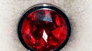 Ruby Red Plop Plop Plop out of my butt hole