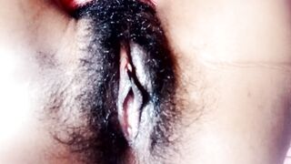 Desi Girl with beautiful Tits and hairy Pussy 24