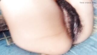 Desi Girl with beautiful Tits and hairy Pussy 25