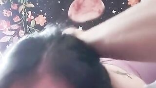 Miss Bliss Rose loves getting her throat fucked and swallows cum