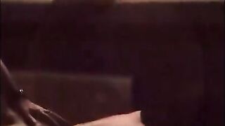 Privately filmed gangbang in porn cinema with fucking, cumshot, blowjob