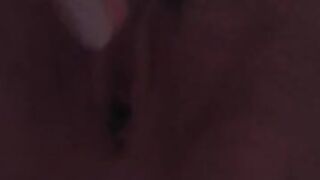 Teen playing with her pussy to orgasm after sex