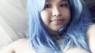 Chubby asian feat hairy pussy