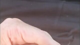 HORNY HOT 18F MARIAH GETS HER BIG HUGE SEXY ASS ANAL FUCKED. DADDY EXPLODES CUM ALL OVER HIS CAR!!!