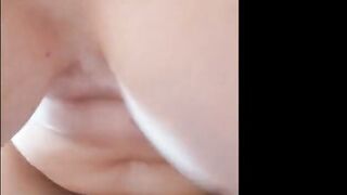 Real sex with milf with big tits, creampie