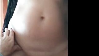 Real sex with milf with big tits, creampie