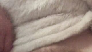 Mom's hairy wet pussy smells divinely intense & needs your tongue after degrading a big sexy fatty with huge gut earlier