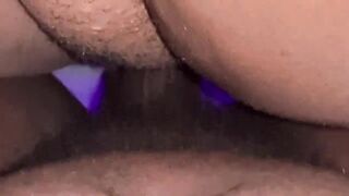 @toofoul4yall plays with & strokes @ambertheps pretty pusss plus a creampie