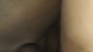 wife gets pussy eaten and ass rimmed by black stranger before rough doggy style