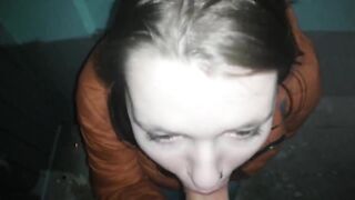 I sucked dick at a friend's porch