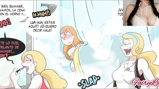 Summer gets fuck hard in the shower