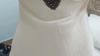 waiting in the hotel room for a new friend