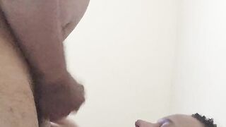 Delicious facial from my boyfriend