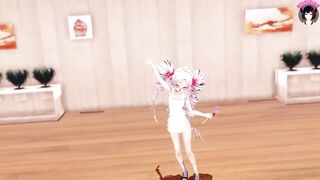 Tsuina-Chan Dancing Only In Sexy Apron (3D HENTAI)