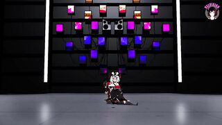 Cute Sahanamata Chloe - Sexy Dance + Gradual Undressing (3D HENTAI)