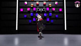 Cute Sahanamata Chloe - Sexy Dance + Gradual Undressing (3D HENTAI)