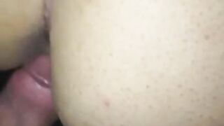 Большая жопа в красивых трусиках трахаеться раком
