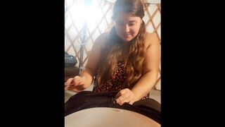 Parents got stepsister and I our own yurt She's Bored and Horny!