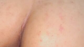 Riding daddy like a pony