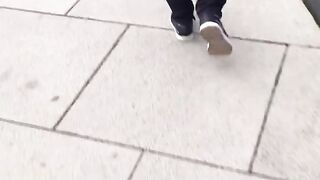 Public anal and deep throat exercise for sissy boy. Full video on my Onlyfans ( link in bio)