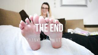 Naturally Premature - Footjob with natural toenails causes premature ejaculation in seconds