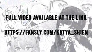 blonde in stockings and heels was caught masturbating in the office and fucked in all holes