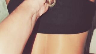 CLOSE UP OF HUGE PULSATING CREAMPIE LOAD FILLED UP MY TIGHT PUSSY