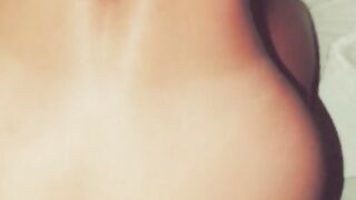 CLOSE UP OF HUGE PULSATING CREAMPIE LOAD FILLED UP MY TIGHT PUSSY