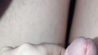 Jerking off under the sheets secretly