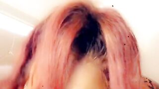 Bbw Sucking dick deepthroat head practice