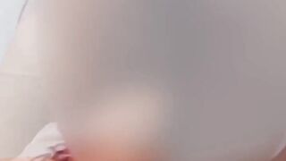 Naughty Slut unwraps her Christmas present: a Fucking Machine and uses it for the first time