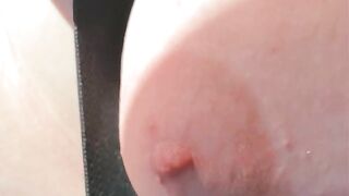 Hot Mom strips in car | Naked Babe in vehicle