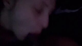 Sucking hung older guy while BF is gone part 3