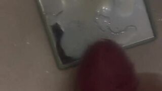 Amateur Chaosjackin Masturbating, Fast Cum While Dripping The Entire Time.