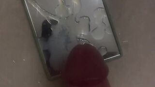 Amateur Chaosjackin Masturbating, Fast Cum While Dripping The Entire Time.