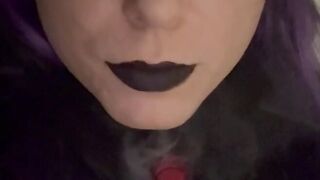 Vaping and playing with my sissy clitty for daddy