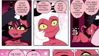 Helluva Boss Moxxie and Millie Have a Romantic Evening