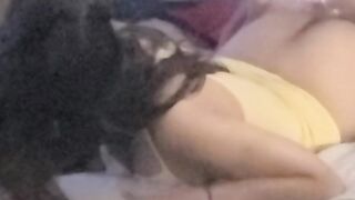 Follando a la chica de la limpieza