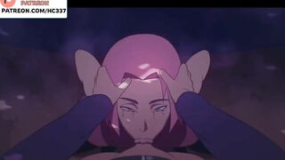 SAKURA AND SECRET SCROLL NARUTO HENTAI STORY ANIMATION 60FPS