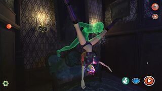 3DGSPOT - Huge Titties Girl Fucks Hard With Ghost In Anime Game! 3D CARTOON PORN!