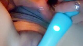 Gracie makes herself cum