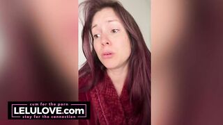 Big tits babe cum covered facial dripping down boobs & behind scenes candid vlogs - Lelu Love