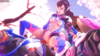 D.Va / SLUT OF THE GAME Compilation / PMV, HMV / 60 FPS