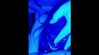 Goth milf gets banged doggy and takes facial