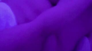 Quick Lesbian Scissoring and loud moans. We almost got caught by parents!