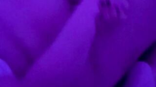 Quick Lesbian Scissoring and loud moans. We almost got caught by parents!