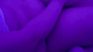 Quick Lesbian Scissoring and loud moans. We almost got caught by parents!