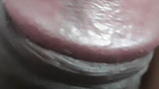 He is taking a moment for self-care in his bedroom.