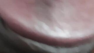 He is taking a moment for self-care in his bedroom.