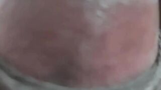 He is taking a moment for self-care in his bedroom.